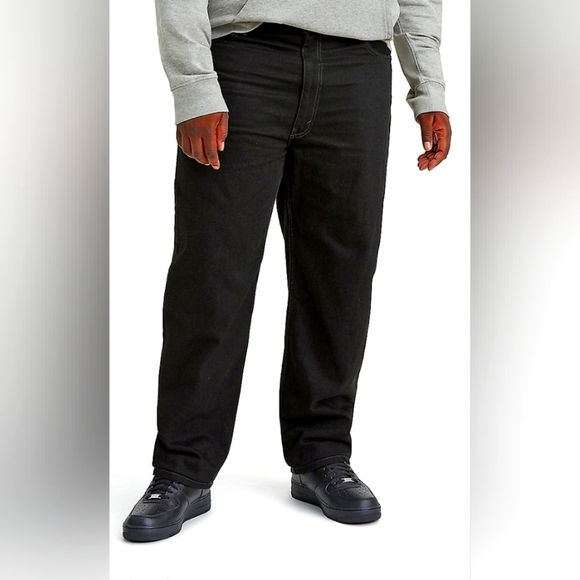 Levis 550 Relaxed Jeans Black Big & Tall 50x30 Nwt - Picture 1 of 4